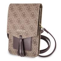 Guess 4G Uptown Wallet Phone Bag - Torba z przegrodą na smartfona (brązowy) Guess 4G Uptown Wallet Phone Bag - Torba z przegrodą na smartfona (brązowy)