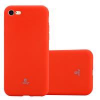 Crong Soft Skin Cover - Etui iPhone SE (2022/2020) / 8 / 7 (czerwony) Crong Soft Skin Cover - Etui iPhone SE (2022/2020) / 8 / 7 (czerwony)