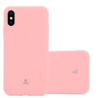 Crong Soft Skin Cover - Etui iPhone Xs / X (różowy) Crong Soft Skin Cover - Etui iPhone Xs / X (różowy)