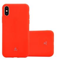 Crong Soft Skin Cover - Etui iPhone Xs / X (czerwony) Crong Soft Skin Cover - Etui iPhone Xs / X (czerwony)