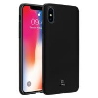 Crong Smooth Skin - Etui iPhone Xs / X (czarny) Crong Smooth Skin - Etui iPhone Xs / X (czarny)