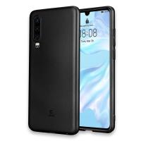 Crong Smooth Skin - Etui Huawei P30 (czarny)