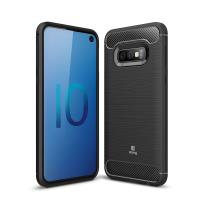 Crong Soft Armour Cover - Etui Samsung Galaxy S10e (czarny) Crong Soft Armour Cover - Etui Samsung Galaxy S10e (czarny)