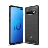 Crong Soft Armour Cover - Etui Samsung Galaxy S10+ (czarny) Crong Soft Armour Cover - Etui Samsung Galaxy S10+ (czarny)
