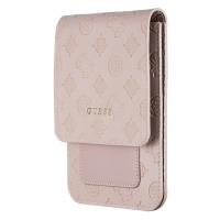 Guess 4G Peony Wallet Bag - Torba z przegrodą na smartfona (Light Pink)