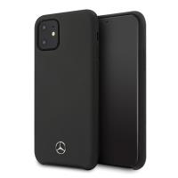 Mercedes Liquid Silicon Case - Etui iPhone 11 (Black) Mercedes Liquid Silicon Case - Etui iPhone 11 (Black)