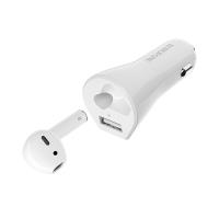 Borofone - słuchawka Bluetooth V5.0 ze stacją ładowania i dodatkowym portem USB Borofone - słuchawka Bluetooth V5.0 ze stacją ładowania i dodatkowym portem USB