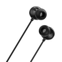 Borofone - słuchawki przewodowe z mikrofonem i pilotem Jack 3,5mm czarny Borofone - słuchawki przewodowe z mikrofonem i pilotem Jack 3,5mm czarny