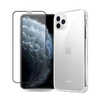 Crong Crystal Shield Cover - Zestaw etui iPhone 11 Pro (przezroczysty) + szkło hybrydowe 9H Crong Crystal Shield Cover - Zestaw etui iPhone 11 Pro (przezroczysty) + szkło hybrydowe 9H