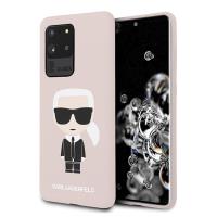 Karl Lagerfeld Fullbody Silicone Iconic - Etui Samsung Galaxy S20 Ultra (Light Pink) Karl Lagerfeld Fullbody Silicone Iconic - Etui Samsung Galaxy S20 Ultra (Light Pink)