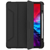 Nillkin Bumper Leather Case - Etui iPad Pro 12.9 (2020 / 2018) (Black) Nillkin Bumper Leather Case - Etui iPad Pro 12.9 (2020 / 2018) (Black)