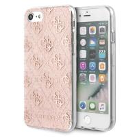 Guess 4G Glitter - Etui iPhone SE 2020 / 8 / 7 (Pink)