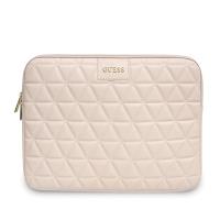 Guess Quilted Computer Sleeve - Etui na notebooka 13" (różowy)