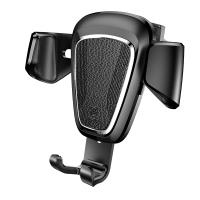 Baseus Gravity Car Mount - Grawitacyjny uchwyt samochodowy na kratkę wentylacyjną (czarny) Baseus Gravity Car Mount - Grawitacyjny uchwyt samochodowy na kratkę wentylacyjną (czarny)