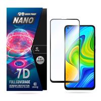 Crong 7D Nano Flexible Glass - Szkło hybrydowe 9H na cały ekran Xiaomi Redmi Note 9