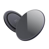 Crong Fast Wireless Charger - Bezprzewodowa ładowarka indukcyjna Qi 15W (Shadow Black) Crong Fast Wireless Charger - Bezprzewodowa ładowarka indukcyjna Qi 15W (Shadow Black)