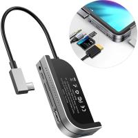 Baseus Hub - Stacja / replikator z USB-C na USB / 4K HDMI / czytnik kart TF, SD / USB-C PD / 3.5mm mini jack Baseus Hub - Stacja / replikator z USB-C na USB / 4K HDMI / czytnik kart TF, SD / USB-C PD / 3.5mm mini jack