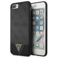 Guess 4G Triangle Collection - Etui iPhone 8 Plus / 7 Plus (szary) Guess 4G Triangle Collection - Etui iPhone 8 Plus / 7 Plus (szary)