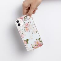 Crong Flower Case - Etui iPhone 12 Mini (wzór 02)