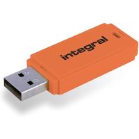 Integral Neon - Pendrive 64GB USB 3.0 (Pomarańczowy) Integral Neon - Pendrive 64GB USB 3.0 (Pomarańczowy)