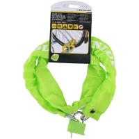 Dunlop - Antykradzieżowe zapięcie rowerowe 90 cm (Zielony)