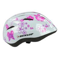 Dunlop - Kask dziecięcy (różowe kwiatki)
