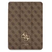Guess 4G Big Metal Logo - Etui iPad Pro 12.9" 2021 (brązowy) Guess 4G Big Metal Logo - Etui iPad Pro 12.9" 2021 (brązowy)
