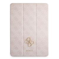 Guess 4G Big Metal Logo - Etui iPad Pro 12.9" 2021 (różowy) Guess 4G Big Metal Logo - Etui iPad Pro 12.9" 2021 (różowy)
