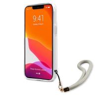 Guess Marble Strap - Etui iPhone 13 Mini (szary)