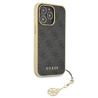 Guess 4G Charms Collection - Etui iPhone 13 Pro Max (szary)