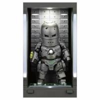 Avengres - Figurka kolekcjonerska Iron Man Mark I with Hall of Armor (srebrny)