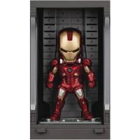 Avengres - Figurka kolekcjonerska Iron Man Mark VII with Hall of Armor (czerwono-złoty)